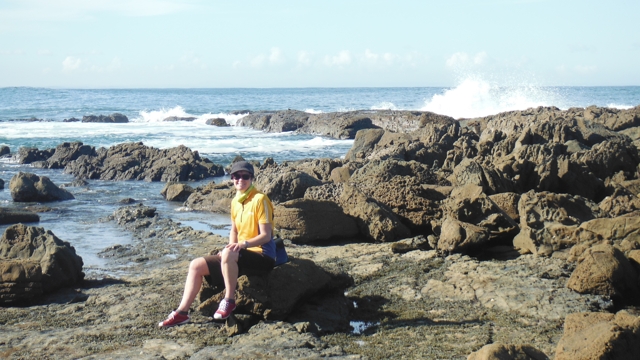 Jen at Cape Paterson