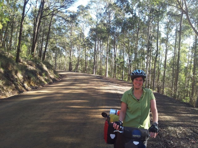 Jen on the Old Highway