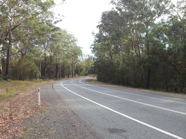 A quiet stretch of the Princess Highway