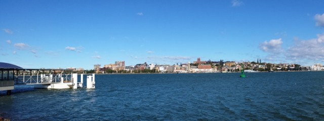 View of Newcastle from Stockton