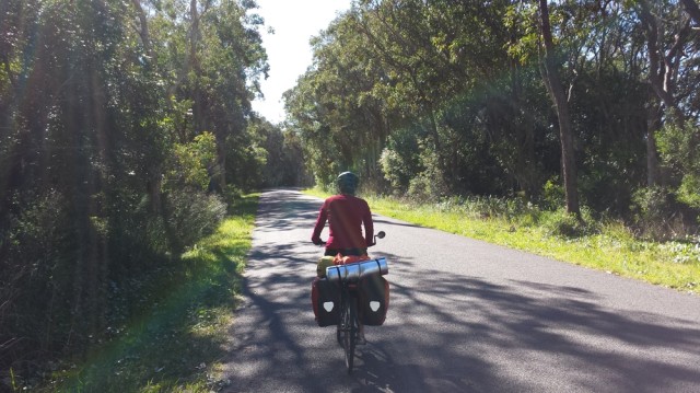 The best biking on Mungo Brush Road