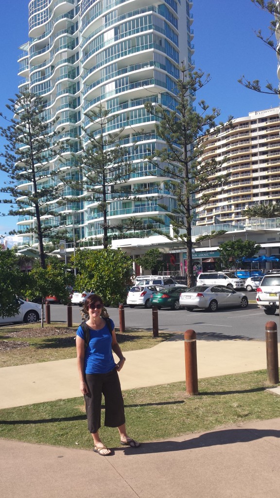 Jen in Coolangatta