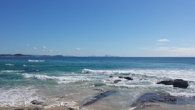 The Surfers Paradise skyline (think Benidorm)